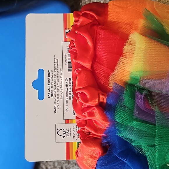 SEASON OF LOVE PRIDE COLLECTION BUNDLE: TUTU, NECKLACE, BRACELET: NEW WITH TAGS - Picture 3 of 7